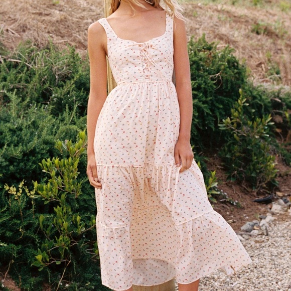 💐Christy Dawn Adele Lace Up Dress💐 - Picture 5 of 5